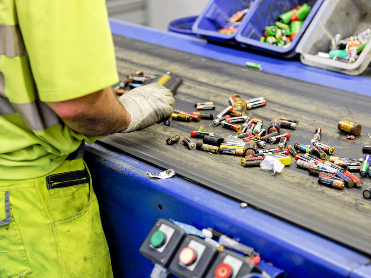 La Belgique est championne d'Europe de la collecte et du recyclage des piles usagées